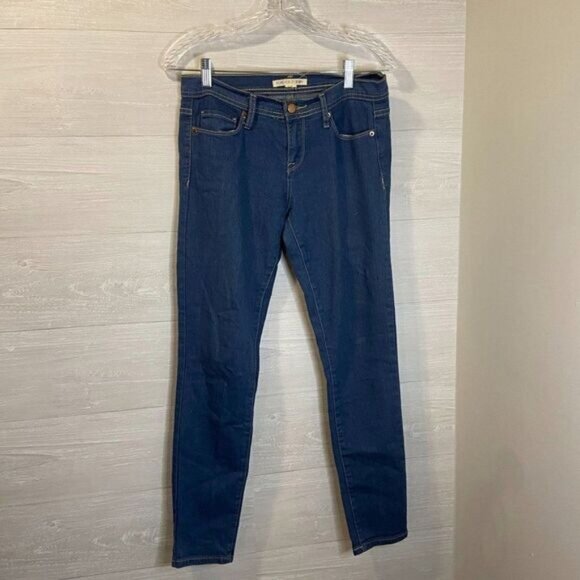 Forever 21 Womens Blue‎ Denim Skinny Jeans Size 27 - Picture 4 of 5